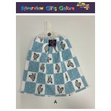 Crochet Top Hand Towel / Tea Towel - Chooks Crochet Top Hand Towel / Tea Towel - Chooks
